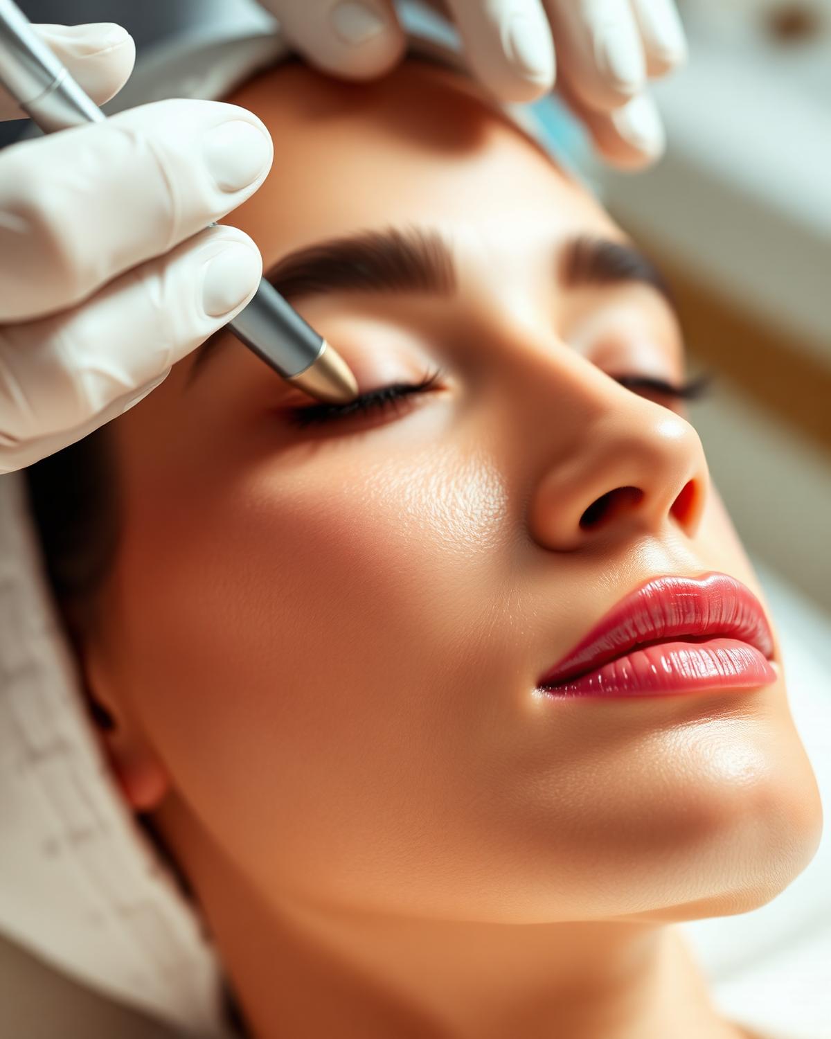 Facial close-up